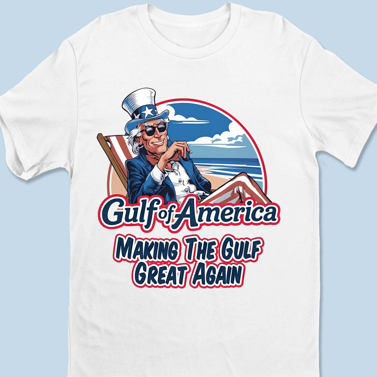 Chillin’ Where Freedom Flows - US Patriotic Pride Unisex T-shirt, Premium T-shirt, Hoodie