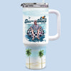 America’s Gulf, America’s Pride - US Patriotic Pride 40 Oz Stainless Steel Tumbler With Handle