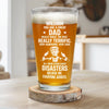 Very Handsome, Very Cool - US Patriotic Pride Beer Glass