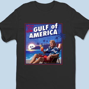 Greeting From The Gulf Of America - US Patriotic Pride Unisex T-shirt, Premium T-shirt, Hoodie