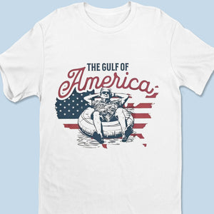 Laid-Back Living, Gulf Style - US Patriotic Pride Unisex T-shirt, Premium T-shirt, Hoodie