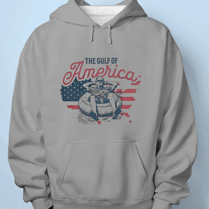 Laid-Back Living, Gulf Style - US Patriotic Pride Unisex T-shirt, Premium T-shirt, Hoodie
