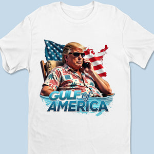 Chillin’ Where The Waves Meet The Flag - US Patriotic Pride Unisex T-shirt, Premium T-shirt, Hoodie