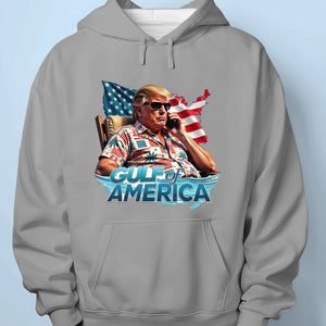 Chillin’ Where The Waves Meet The Flag - US Patriotic Pride Unisex T-shirt, Premium T-shirt, Hoodie