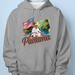 Come Visit Panama With Me - US Patriotic Pride Unisex T-shirt, Premium T-shirt, Hoodie