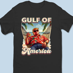 Living On Gulf Time - US Patriotic Pride Unisex T-shirt, Premium T-shirt, Hoodie