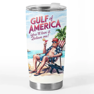 Navigating The Tides Of History - US Patriotic Pride 20oz Tumbler