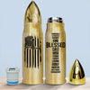 Blessed Dad, Honored Always - US Patriotic Pride Bullet Tumbler