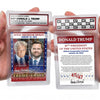A Leader For The People, A Fighter For The Nation - US Patriotic Pride Trading Card