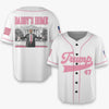 Daddy's Finally Home - US Patriotic Pride Baseball Jersey