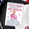A Face Even History Would Remember - US Patriotic Pride Postcard