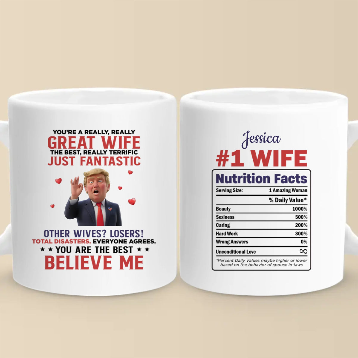 One Amazing Wife Is Here - US Patriotic Pride Mug