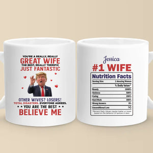 One Amazing Wife Is Here - US Patriotic Pride Mug