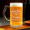 Born To Stand, Never To Fall - US Patriotic Pride Glass Beer Mug