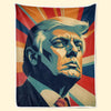 America’s Fight Never Ends - US Patriotic Pride Blanket