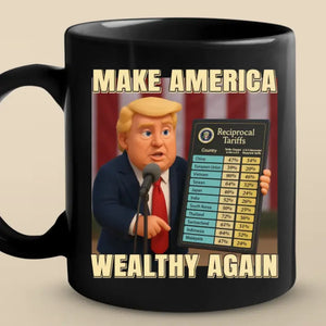 No More One-Sided Deals - US Patriotic Pride Black Mug