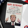 Nobody Deserves Retirement More Than You - US Patriotic Pride Postcard