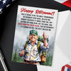 Make Camping Great Again - US Patriotic Pride Postcard
