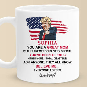 You're So Great, It’s Honestly Unfair To Other Moms - US Patriotic Pride Mug - Mother's Day, Gift For Mom