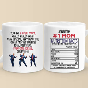 Tremendous Mom, Total Winner - US Patriotic Pride Mug - Mother's Day, Gift For Mom