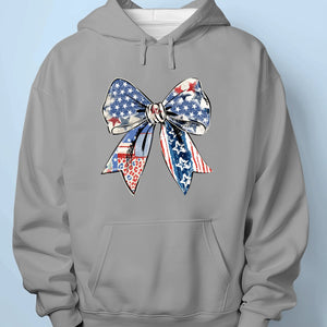 Mom Life, American Style - US Patriotic Pride Unisex T-shirt, Premium T-shirt, Hoodie