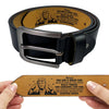 Everyone Agrees - US Patriotic Pride Engraved Leather Belt