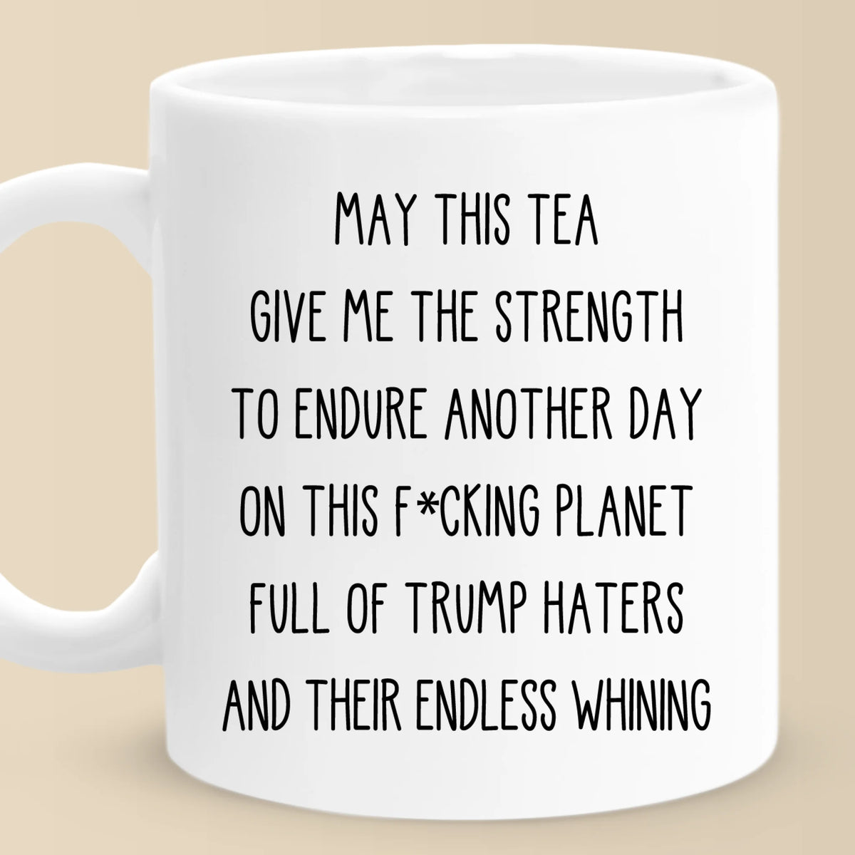 Fueled By Tea, Tired Of Liberals - US Patriotic Pride Mug