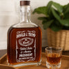 Legacy Built, Nation First - US Patriotic Pride Whiskey Decanter