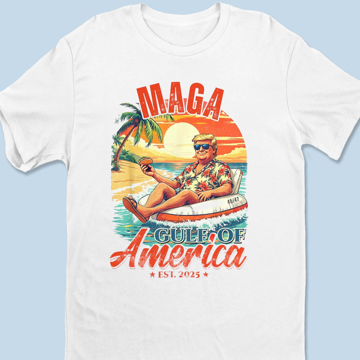 America’s Beach Boss - US Patriotic Pride Racer Back Tank Top, T-Shirt
