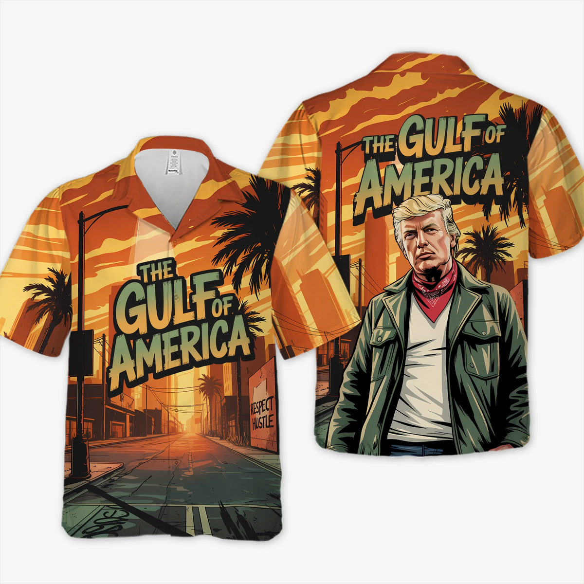 No Shade, Just Freedom - US Patriotic Pride Unisex Tropical Hawaiian Aloha Shirt - Summer Vacation Gift For Conservative Supporters