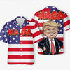 I Bet You Know Who I Am - US Patriotic Pride Unisex Tropical Hawaiian Aloha Shirt - Summer Vacation Gift For Conservative Supporters