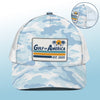 Making Waves, Not Compromises - US Patriotic Pride Mesh-back Baseball Cap, Baseball Trucker Cap