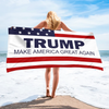 Proud To Beach American - US Patriotic Pride Beach Towel