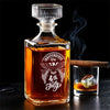 Republican State Glass Whiskey Decanter, Whiskey Bottle - US Patriotic Pride 4th Of July, Gifts For Conservative Supporters, Wine, Bourbon, Whiskey Lovers - Independent Then, Unstoppable Now