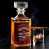 Republican State Glass Whiskey Decanter, Whiskey Bottle - US Patriotic Pride 4th Of July, Gifts For Conservative Supporters, Wine, Bourbon, Whiskey Lovers - Raise A Glass To Liberty