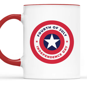 Republican State Accent Mug - US Patriotic Pride 4th Of July, Gifts For Conservative Supporters - America Runs On Liberty
