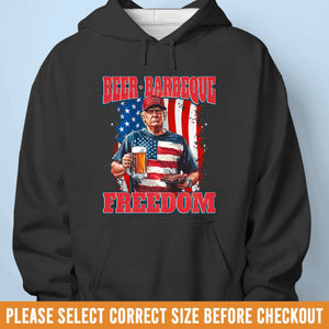 Republican State Unisex T-shirt, Premium T-shirt, Hoodie - US Patriotic Pride 4th Of July, Gifts For Conservative Supporters - Beer, Barbeque & Freedom
