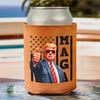 Republican State Leather Can Cooler - US Patriotic Pride Gifts For Conservative Supporters - Bold Words, Bigger Actions