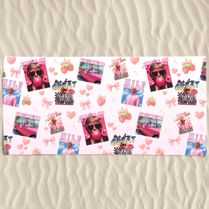Republican State Beach Towel - US Patriotic Pride Summer Gifts For Conservative Supporters, Travel Lovers, Best Friends, Sisters - Love Him So Bad