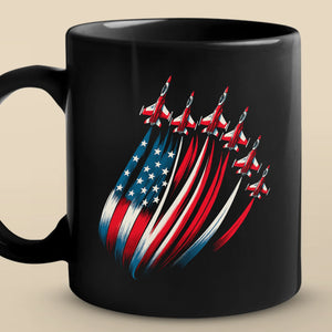 Republican State Black Mug - US Patriotic Pride Gifts For Conservative Supporters - Liberty Takes Flight