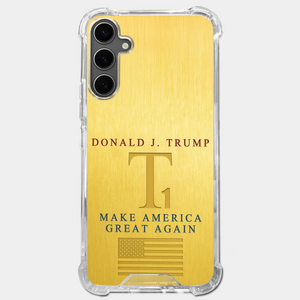 Republican State Clear Phone Case - US Patriotic Pride Gifts For Conservative Supporters - Powering America’s Future