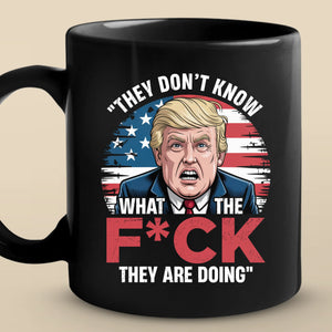 Republican State Black Mug - US Patriotic Pride Gifts For Conservative Supporters - They Talk Big, But Deliver Nothing