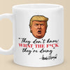Republican State Mug - US Patriotic Pride Gifts For Conservative Supporters - They Woke Up, Then Wrecked It