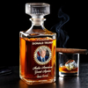 Republican State Glass Whiskey Decanter, Whiskey Bottle - US Patriotic Pride Gifts For Conservative Supporters, Wine, Bourbon, Whiskey Lovers - Right About Everything