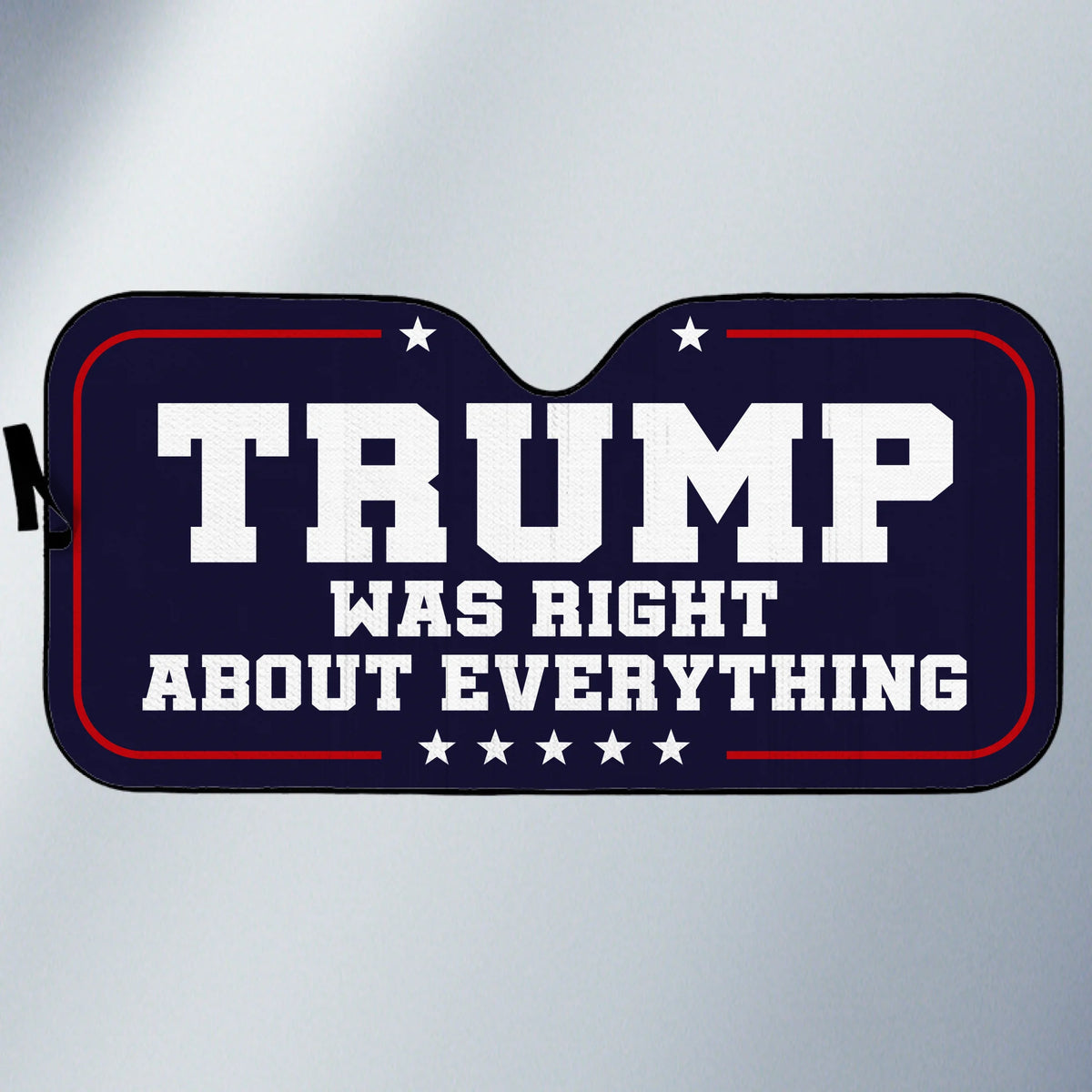 Republican State Auto Windshield Sunshade, Car Window Protector - US Patriotic Pride Gifts For Conservative Supporters - America Deserves Smarter Leadership