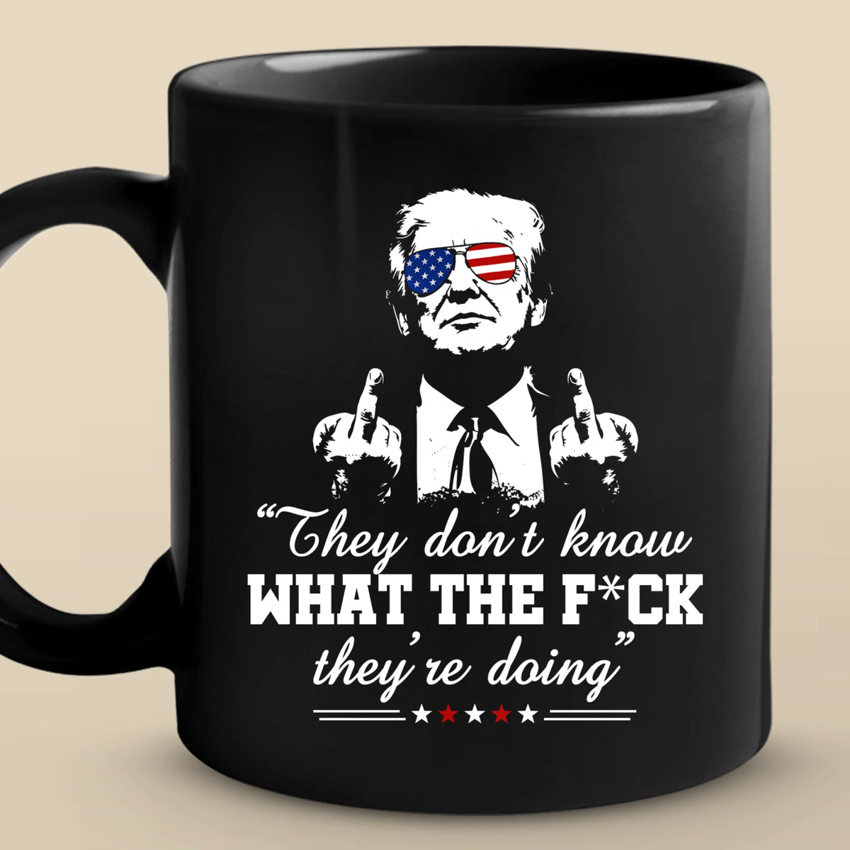 Republican State Black Mug - US Patriotic Pride Gifts For Conservative Supporters - Don't Be Like A Clown