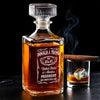 45 47 Republican State Glass Whiskey Decanter, Whiskey Bottle - US Patriotic Pride Gifts For Conservative Supporters, Wine, Bourbon, Whiskey Lovers - Great President, Great Nation