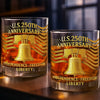 Republican State 11oz Whiskey Glass - US Patriotic Pride Gifts For Conservative Supporters - 250 Years Of Liberty