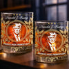 Republican State 11oz Whiskey Glass - US Patriotic Pride Gifts For Conservative Supporters - He Made Promises And He Kept It