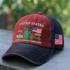 Republican State Washed Denim Baseball Cap - US Patriotic Pride Gifts For Conservative Supporters - America: The Long Game